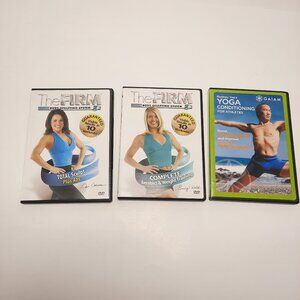 Yoga for Athletes and The Firm Body Sculpting System DVD's